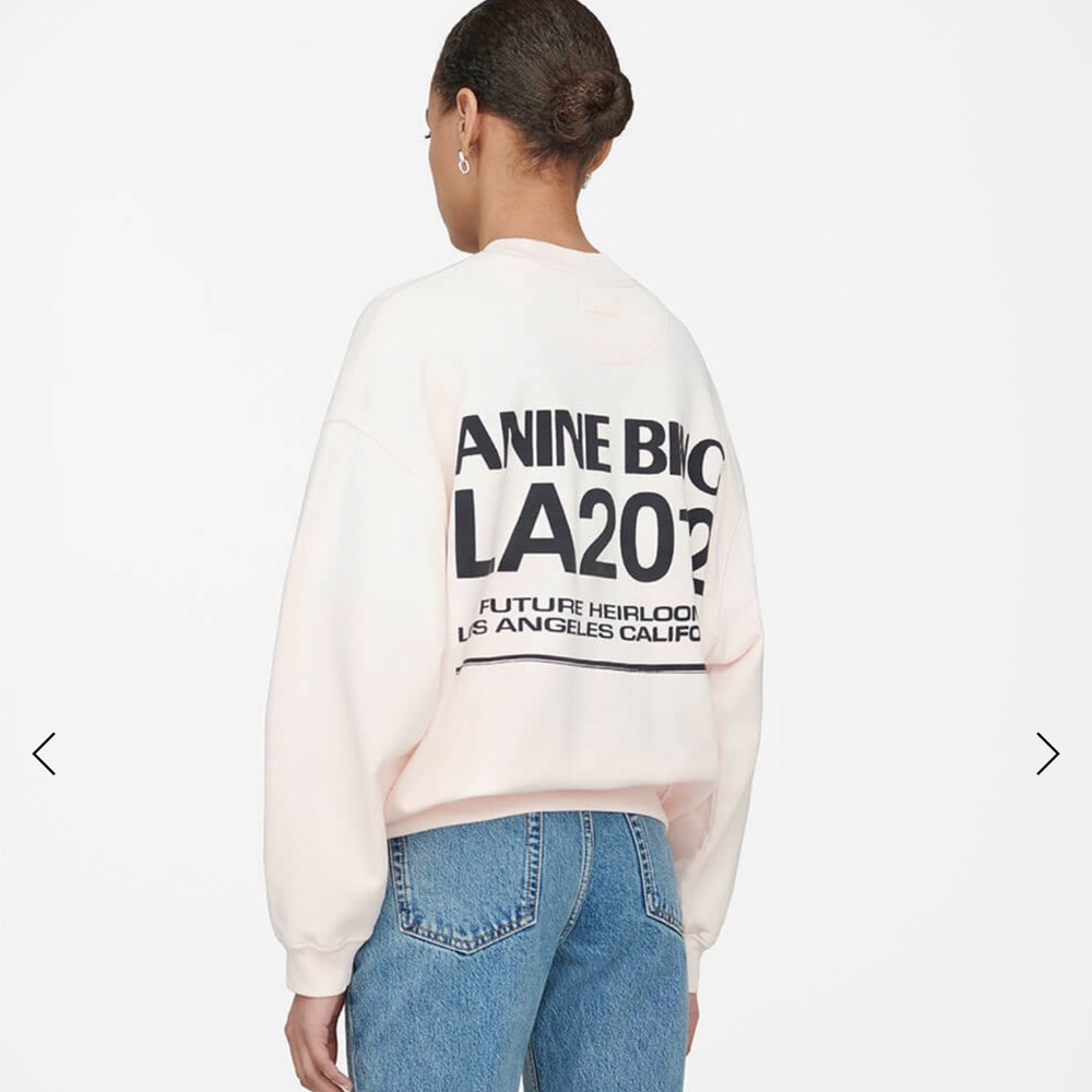 Anine Bing Jaci Sweatshirt Bing LA - Picture 3 of 11